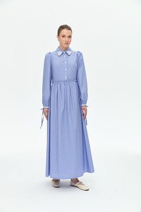 لباس حجاب آبی زنانه اسلیم فیت Doque - کد 942523486