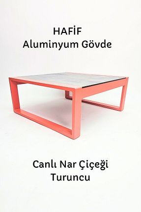 میز باغچه نارنجی Forada Home & Style - کد 942528692