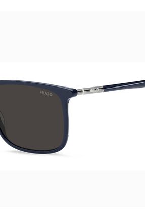 عینک آفتابی سرمه ای زنانه 55 Hugo Boss - کد 942549934