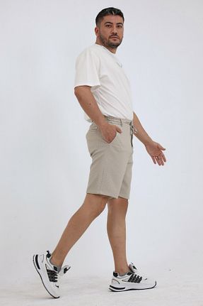 شلوارک و برمودا بژ مردانه رگولار EXSPORT - کد 942579303