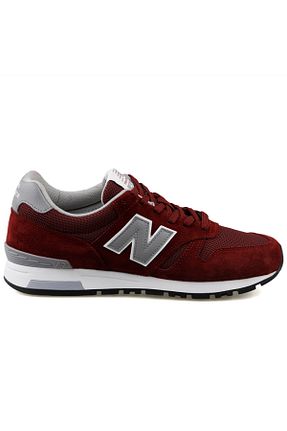 کفش پیاده روی زرشکی زنانه چرم اصل New Balance - کد 942568542