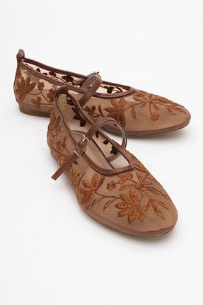 بابت قهوه ای زنانه چرم مصنوعی luvishoes - کد 942576082