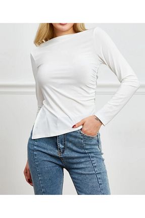 بلوز نباتی زنانه ساده Ahel - کد 942706554