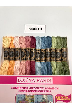 نخ گلدوزی سفید LOSİYA PARİS - کد 942756153