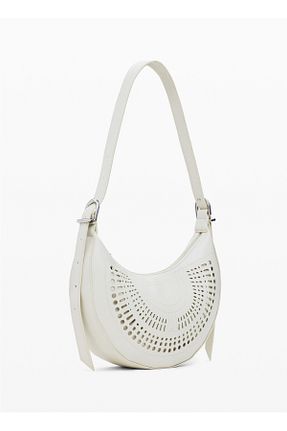 کیف دوشی سفید زنانه Desigual - کد 924393969