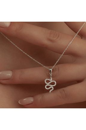 گردنبند نقره رنگی زنانه 925 عیار OneSilverGold - کد 942785947