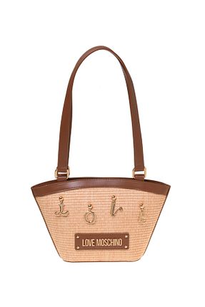 کیف دوشی قهوه ای زنانه Love Moschino - کد 942790981