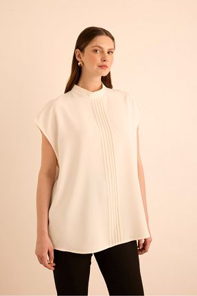 بلوز نباتی زنانه ساده Aker - کد 942901563
