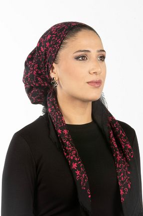 روسری رنگی پلی استر safura - کد 944185720