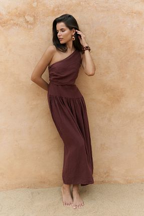 لباس رنگی زنانه کتان BOHEMAİ - کد 942927613