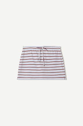دامن سفید زنانه پنبه ای Bershka - کد 942943398