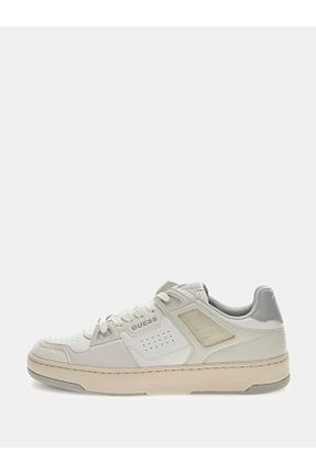 کفش پیاده روی سفید مردانه جیر Guess - کد 927556881
