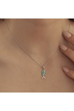 گردنبند نقره رنگی زنانه 925 عیار OneSilverGold - کد 942968132