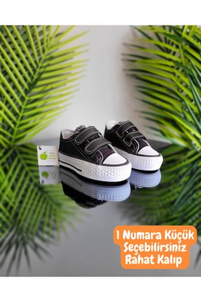 کفش اسنیکر مشکی بچه گانه چسبی elma bebe - کد 943025593