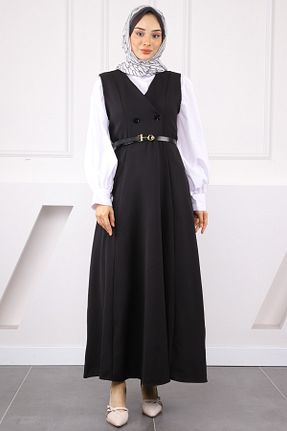 لباس حجاب مشکی زنانه رگولار İmajButik - کد 943070811
