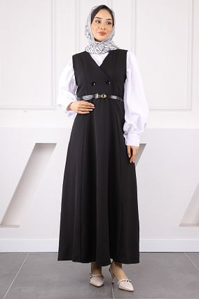 لباس حجاب مشکی زنانه رگولار İmajButik - کد 943070811