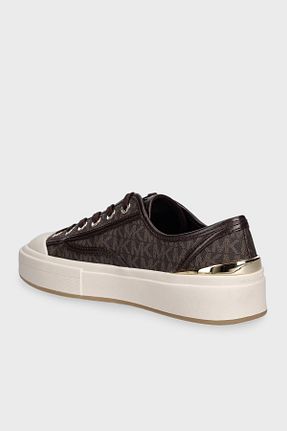 کفش اسنیکر قهوه ای زنانه بند دار Michael Kors - کد 943151271