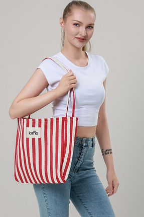 کیف دوشی قرمز زنانه Lomo Bags - کد 943205582