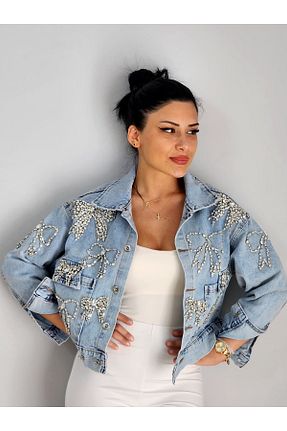 کت آبی زنانه Relaxed RENGARENG - کد 943240448