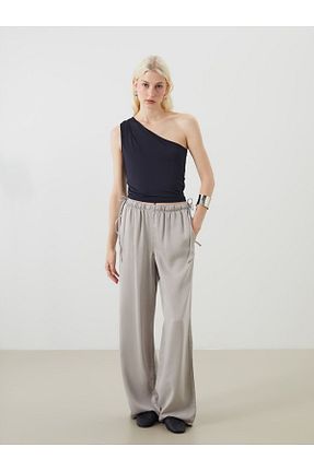 شلوار جین رنگی زنانه پاچه گشاد LC Waikiki - کد 943247412