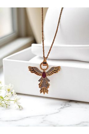 گردنبند استیل ( فولاد ) زرد زنانه استیل (فولاد) glanssieraad - کد 943264418