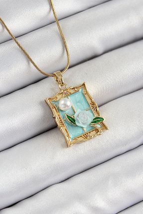 گردنبند استیل ( فولاد ) رنگی زنانه استیل ضد زنگ Clariss - کد 944022476