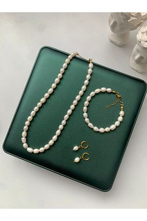 ست مروارید 3 تایی JOVİ ATELİER - کد 943397443