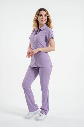 ست بالاتنه و پائین تنه رنگی زنانه بافتنی LİZY STORE - کد 943403434