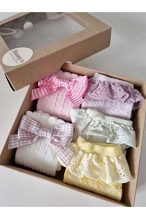 جوراب رنگی بچه گانه پنبه ای Moonys Socks Collection - کد 943481092