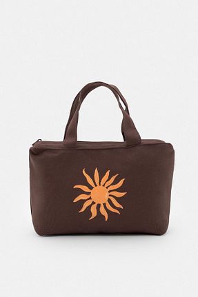 کیف دوشی قهوه ای زنانه Pull & Bear - کد 943514278