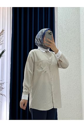 پیراهن حجاب رنگی زنانه رگولار Mihra - کد 943543652