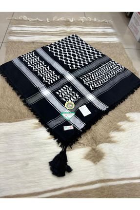 شال گردن مشکی زنانه پنبه ای hicazavm - کد 944241193