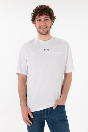 تیشرت سفید مردانه رگولار U.S. Polo Assn. - کد 943687069