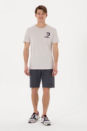 شلوارک و برمودا طوسی مردانه Straight U.S. Polo Assn. - کد 943687402