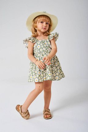 لباس سبز بچه گانه بافتنی YİGİT BUTİK - کد 944050132