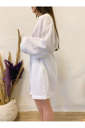 کیمونو و کافتان سفید زنانه بافتنی ARİNNASİDE - کد 943919387