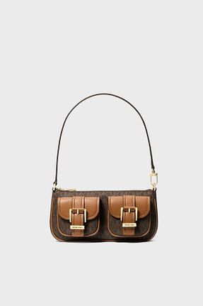 کیف دوشی قهوه ای زنانه پلی استر Michael Kors - کد 943942812