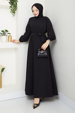 لباس حجاب مشکی زنانه اورسایز ENDERON - کد 944021260
