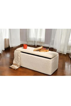 پوف و نیمکت بژ 90 x 43 BUGİ HOME COLLECTİON - کد 944019254