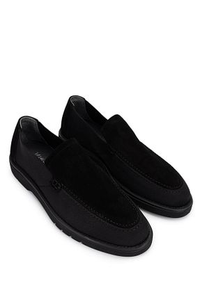 کفش کژوال مشکی مردانه چرم خالص Tamer Tanca - کد 944011530