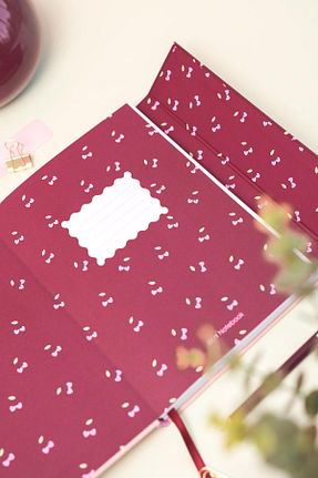دفتر صورتی Sert Matt Notebook - کد 944030748