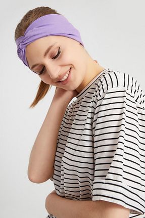 باندانا بنفش پنبه ای Butikgiz - کد 89402564