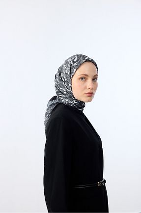 روسری رنگی پنبه پلی استر MİRSOY SCARF - کد 901357565