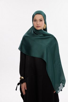 شال سبز زنانه پنبه پلی استر MİRSOY SCARF - کد 888660702