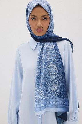 شال رنگی زنانه پنبه ای MİRSOY SCARF - کد 917225858
