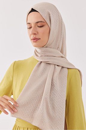 شال بژ زنانه MİRSOY SCARF - کد 845074676