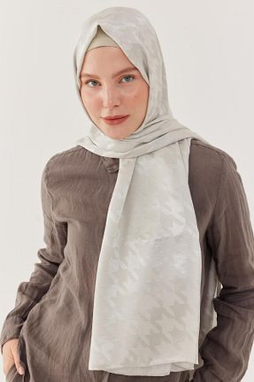 شال سفید زنانه MİRSOY SCARF - کد 845521906