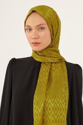 شال سبز زنانه پنبه پلی استر MİRSOY SCARF - کد 838057864