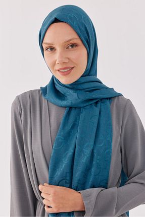 شال آبی زنانه MİRSOY SCARF - کد 845149720