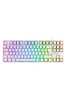 کیبورد گیمر سفید Gamebooster - کد 942392025
